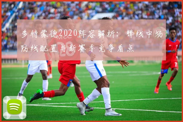 多特蒙德2020阵容解析:锋线中场防线配置与新赛季竞争看点
