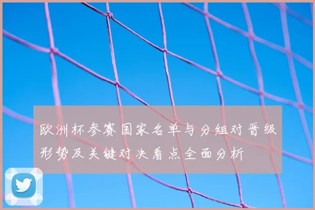 欧洲杯参赛国家名单与分组对晋级形势及关键对决看点全面分析